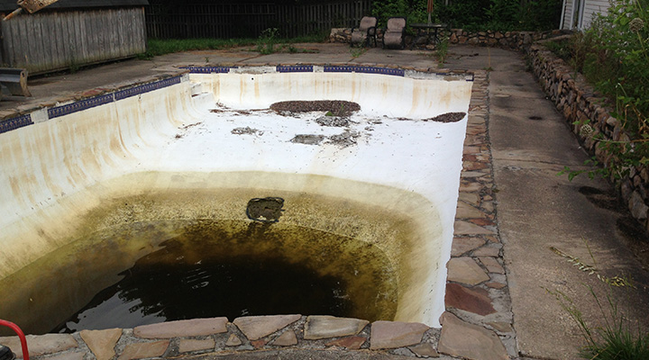 Carroll Bros Contracting old pool
