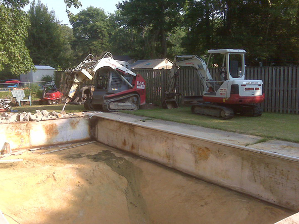 Carroll Bros. Contracting Swimming Pool Demolition - Arnold, MD
