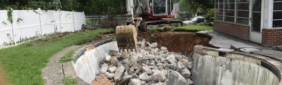 Concrete Pool Removal in Jessup Maryland