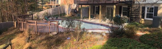 Concrete Pool Removal in Potomac Maryland