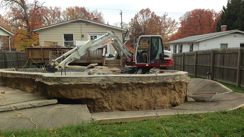 Carroll Bros. Contracting Swimming Pool Removal in Bowie MD