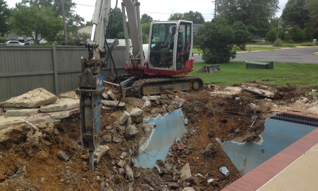 Carroll Bros. Contracting Edgewater Pool Removal