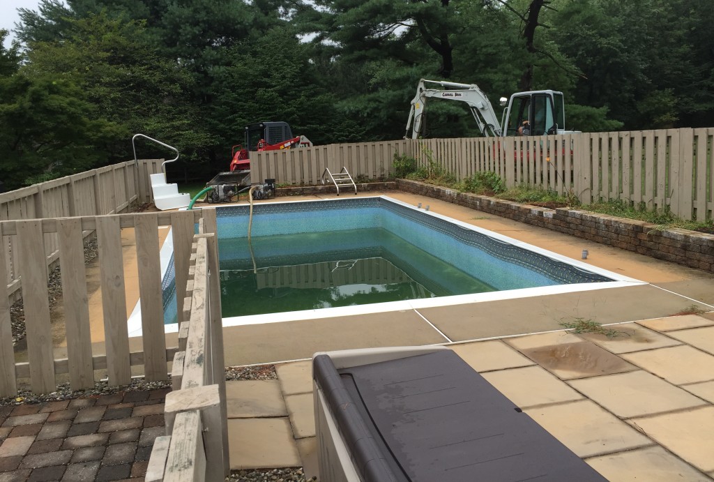 Carroll Bros. Contracting Stevensville Pool Removal 