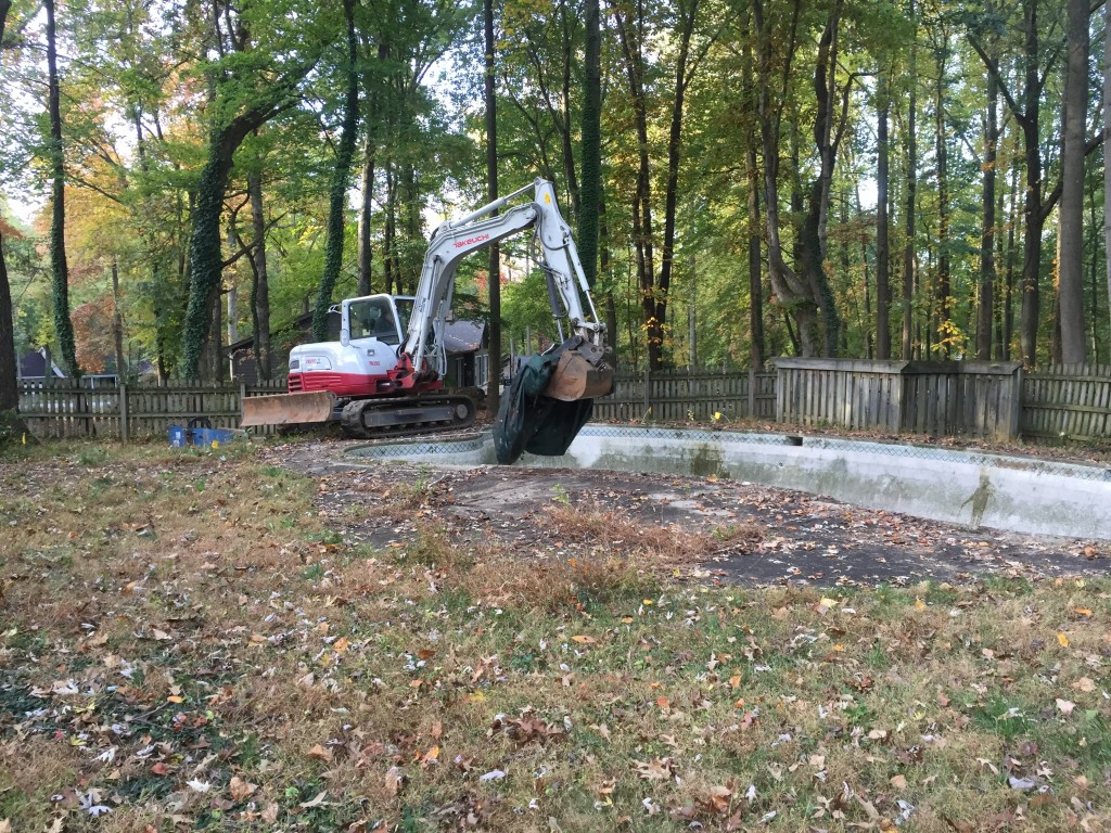 Carroll Bros. Contracting Columbia, MD pool removal