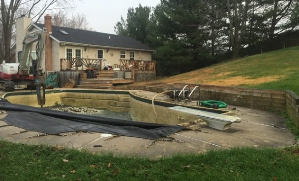 Carroll Bros. Contracting Arnold Pool Removal