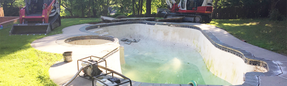 Silver Spring Swimming Pool Removal