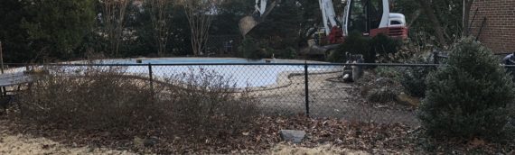Concrete Pool Removal in Severna Park Maryland