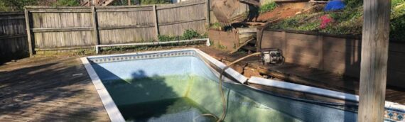 Vinyl Liner Pool Removal in Clarksburg Maryland