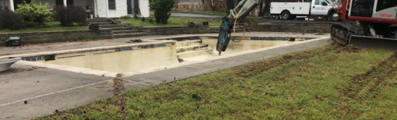 Concrete Pool Removal in Calvert County Maryland