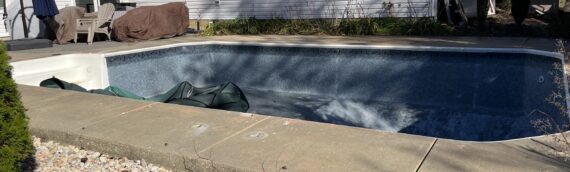 Vinyl Liner Swimming Pool Removal in Annapolis Maryland