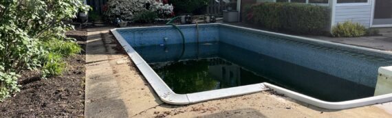 Vinyl Liner Pool Removal in Crofton Maryland