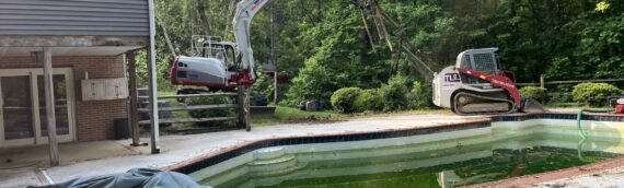 Concrete Swimming Pool Removal in Baltimore County