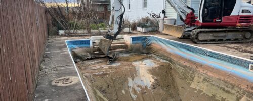 Vinyl Liner Pool Removal in Lansdowne Maryland